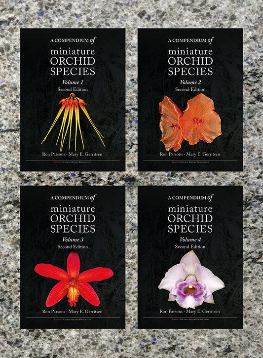 A Compendium of Miniature Orchid Species, 2nd Edition. 4 Volume
