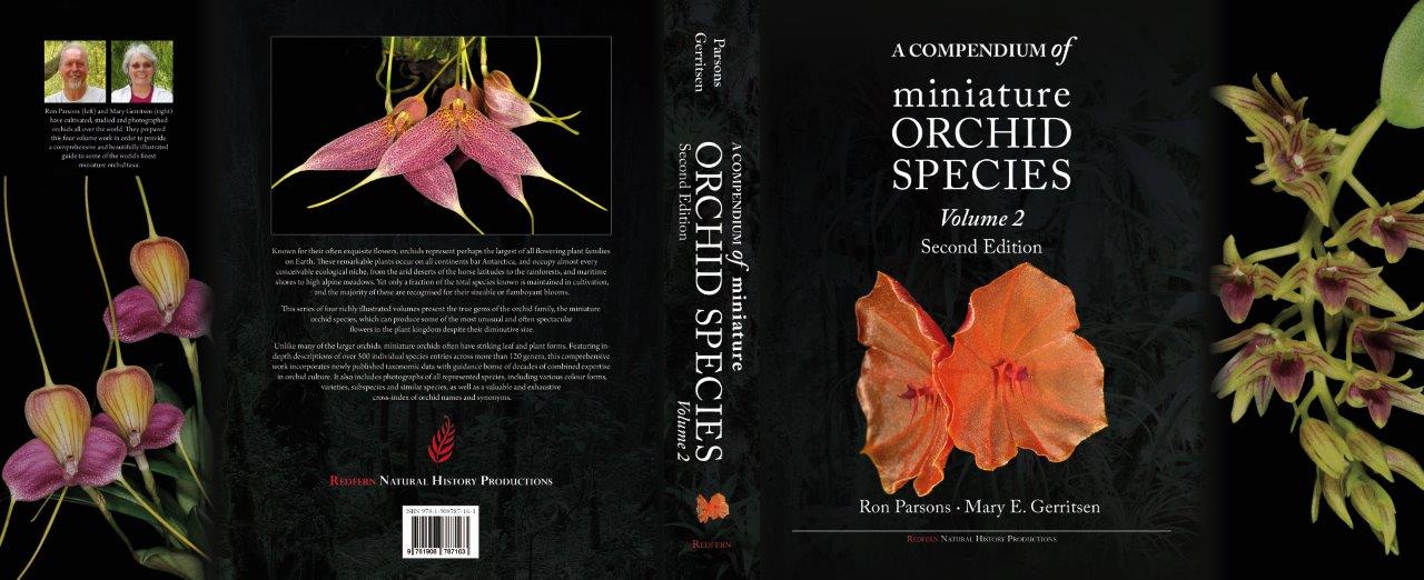 A Compendium of Miniature Orchid Species, 2nd Edition. 4 Volume Set