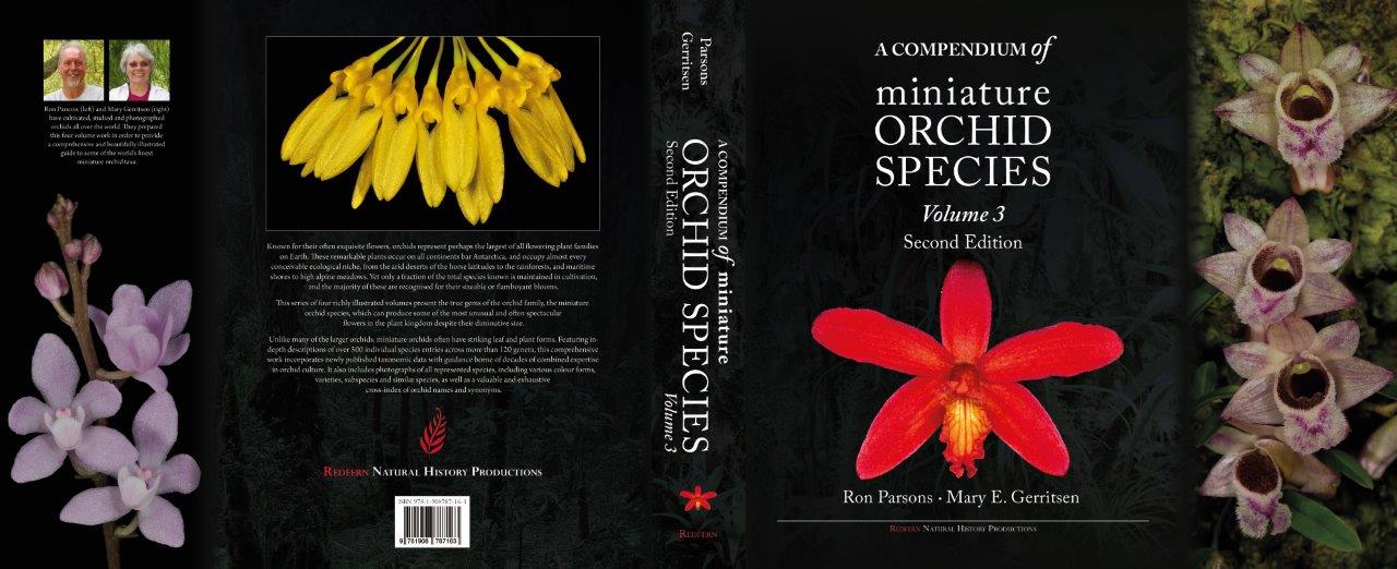 A Compendium of Miniature Orchid Species, 2nd Edition. 4 Volume Set